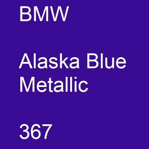 BMW, Alaska Blue Metallic, 367.